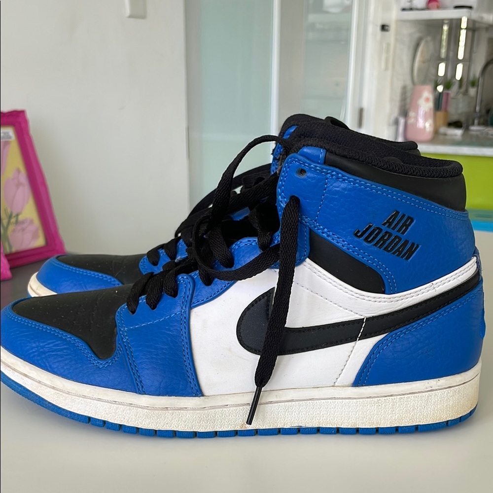 Jordan 1 Rare Air Solar Blue Men's Size 9 USED